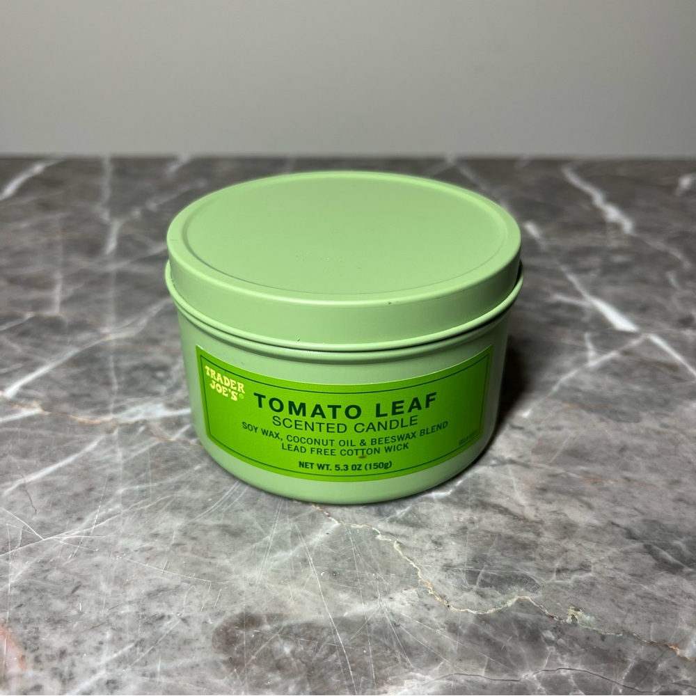 Trader Joe’s Tomato Leaf Candle